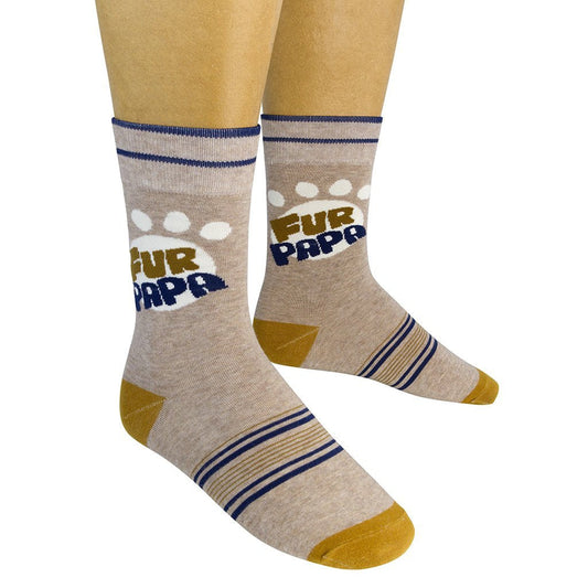 Fur Papa Socks
