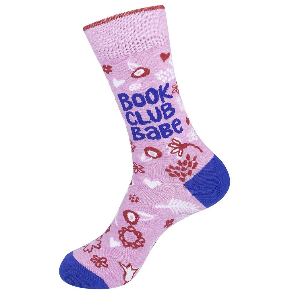 Book Club Babe Socks