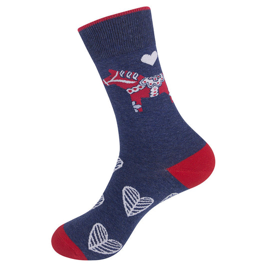 Dala Horse Socks