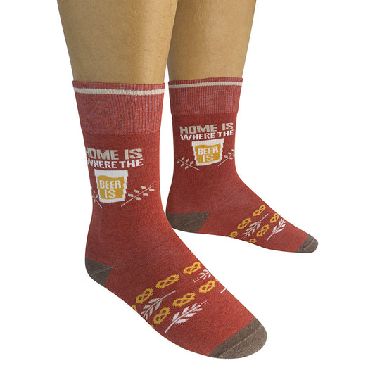 Home Is Where The Beer Is Socks