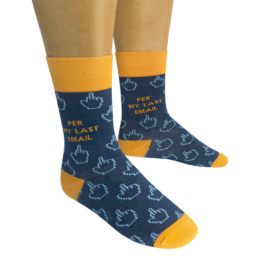 Per My Last Email Socks