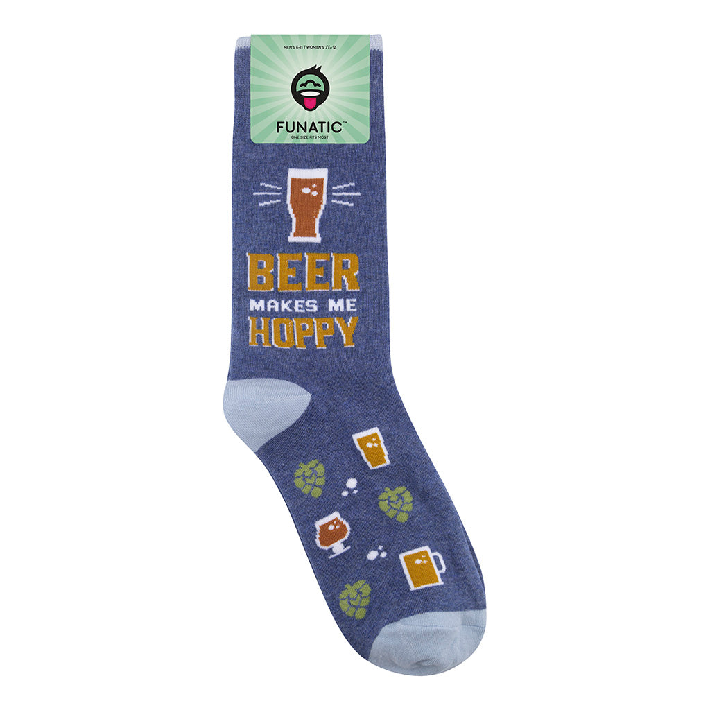 Beer Makes Me Hoppy Socks
