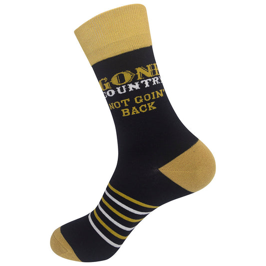 Gone Country - Not Goin' Back Socks