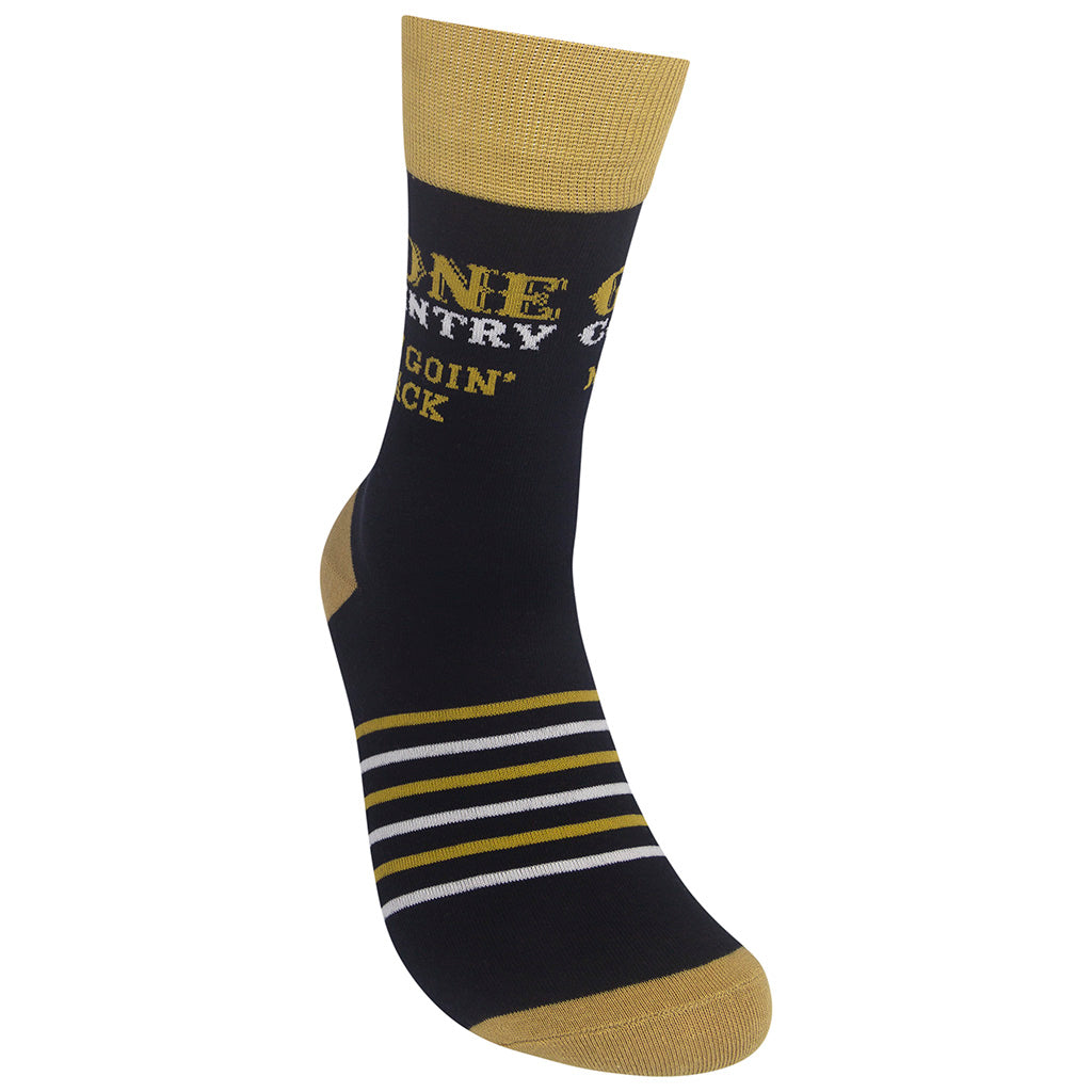 Gone Country - Not Goin' Back Socks