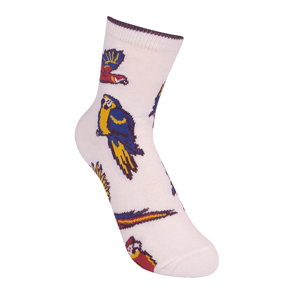 Parrot/Macaw Kids 7-10yrs Socks