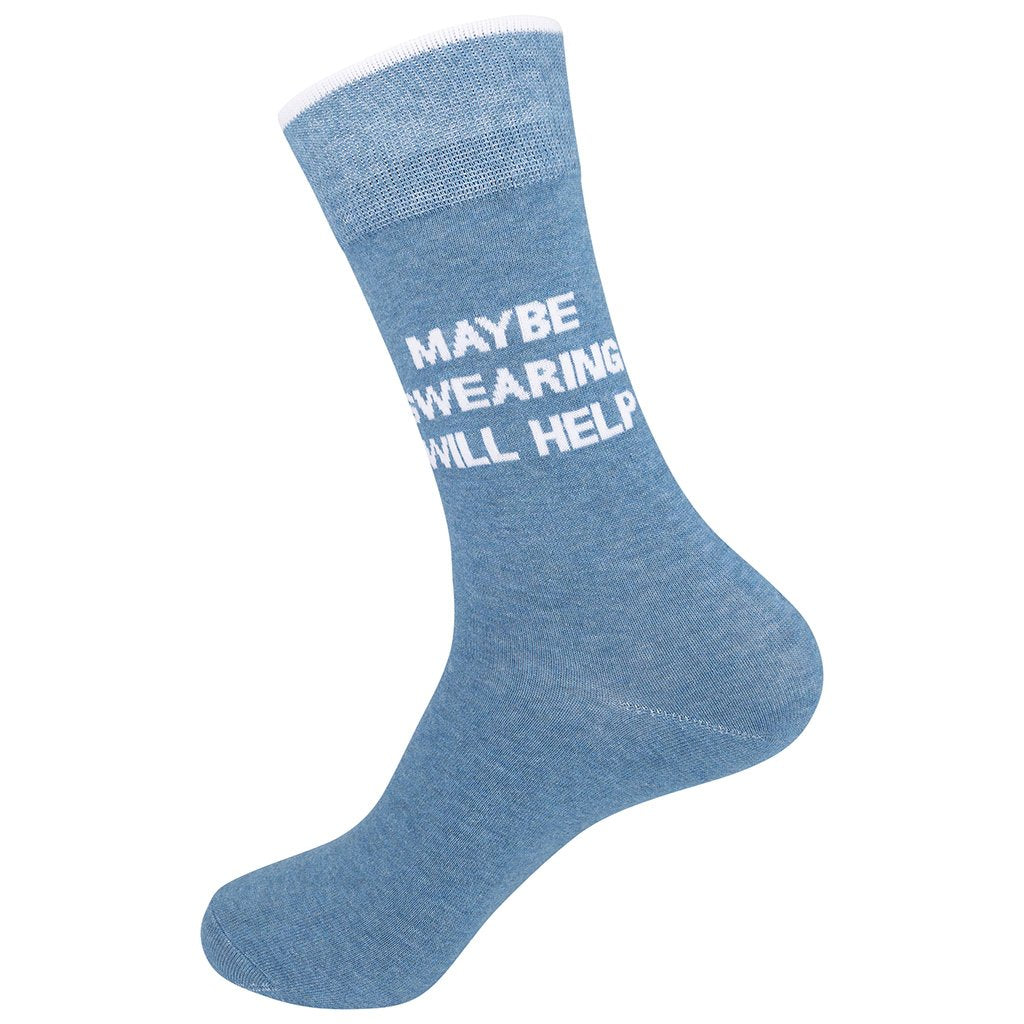 Maybe Swearing Will Help Socks