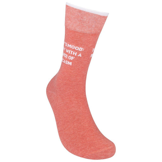 Today's Mood: Bitchy With A Chance Of Sarcasm Socks