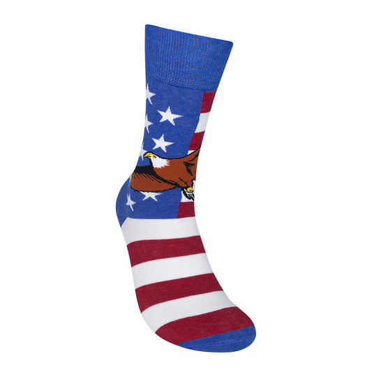Adam Turman "Fly High Old Glory" American USA Flag Socks