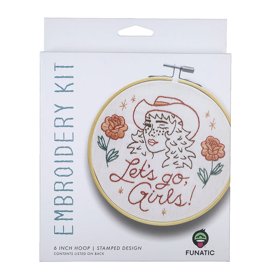 Let's Go Girls Embroidery Kit