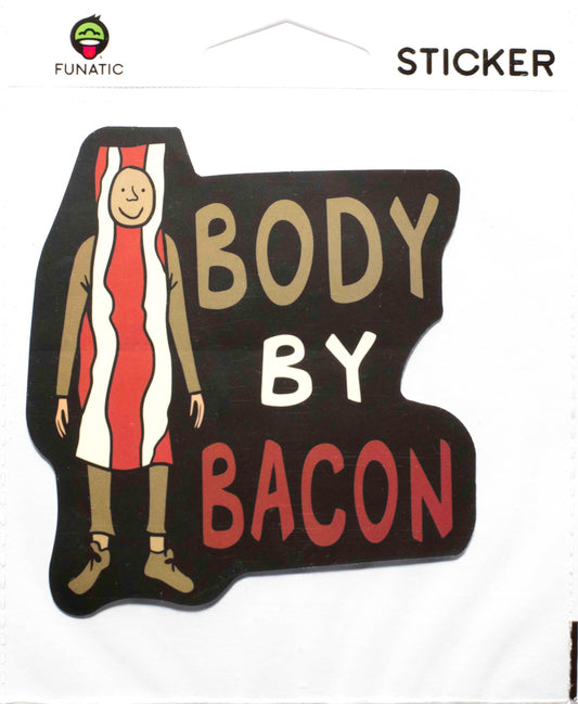 Body By Bacon Sticker