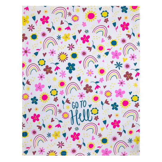 Go To Hell Tea Towel