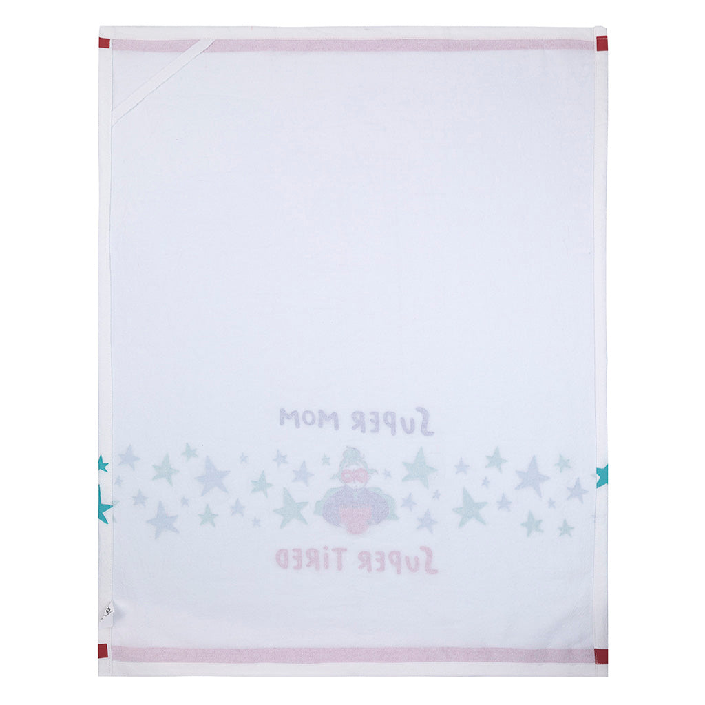 Super Mom, Super Tired Tea Towel