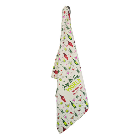 Joy To The World Tea Towel