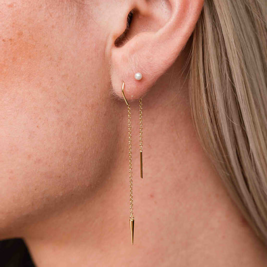 Spike Threader Earrings