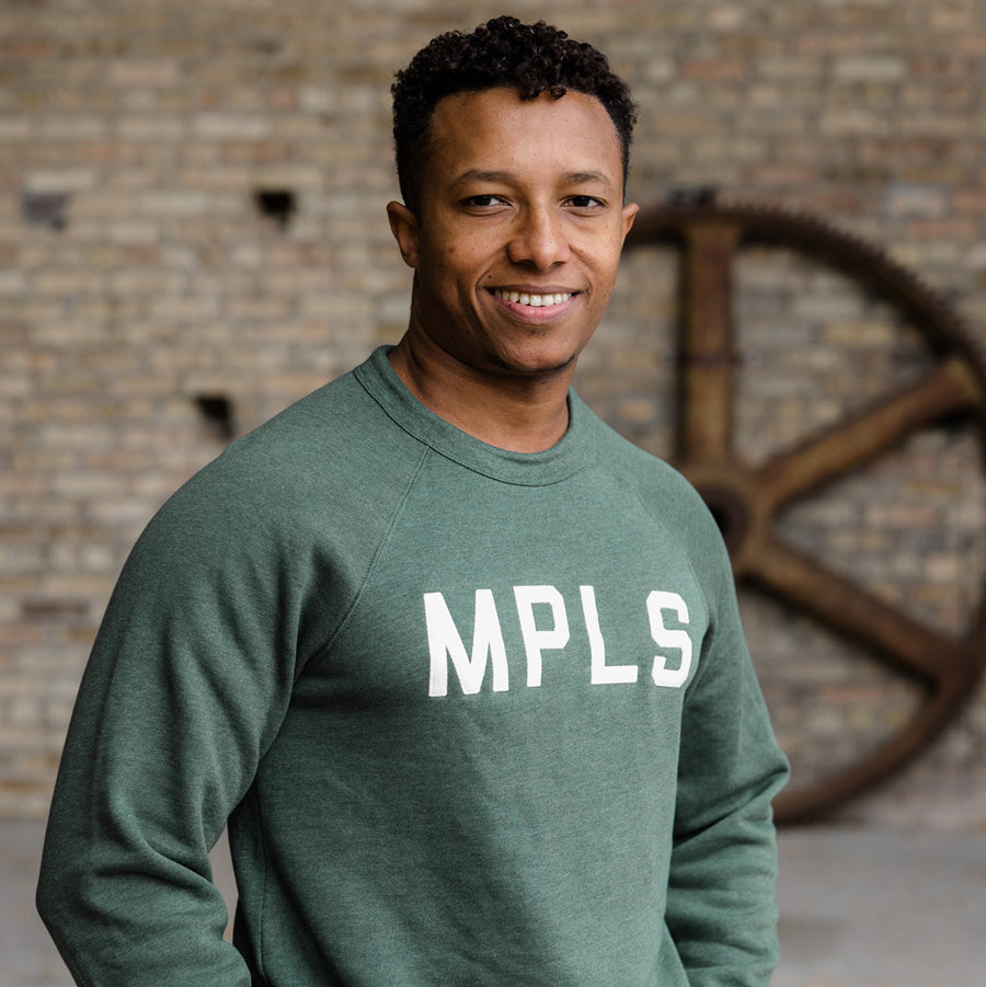 MPLS Sweatshirt - Heather Forest Green