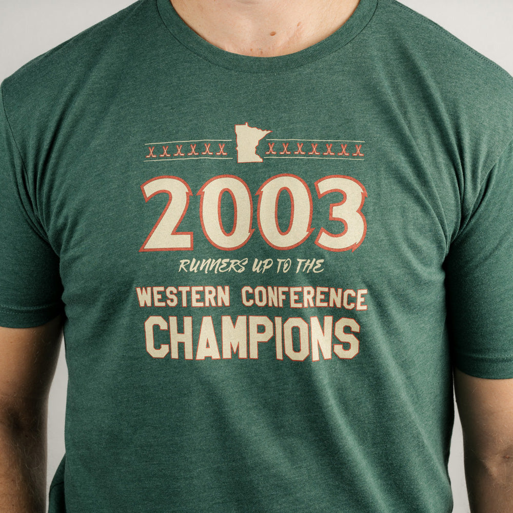 2003 Western Conference Runners Up | Minnesota Hockey Shirt
