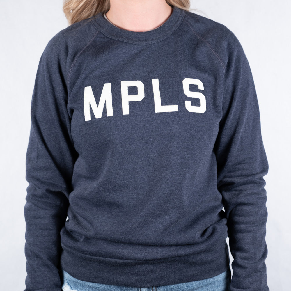 MPLS Sweatshirt - Heather Navy