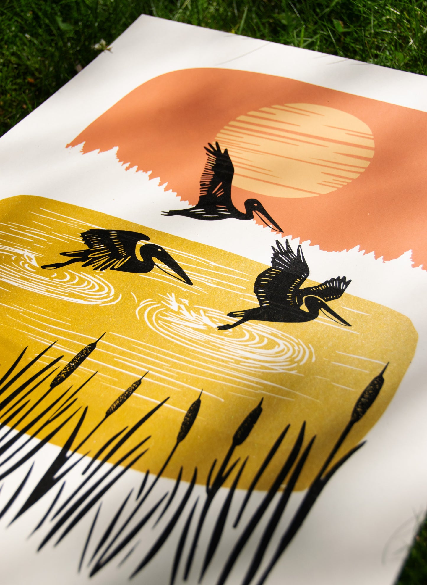 Departure | 18"x24" Silk Screen Print