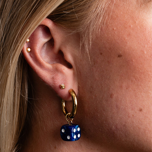 Dice Studs