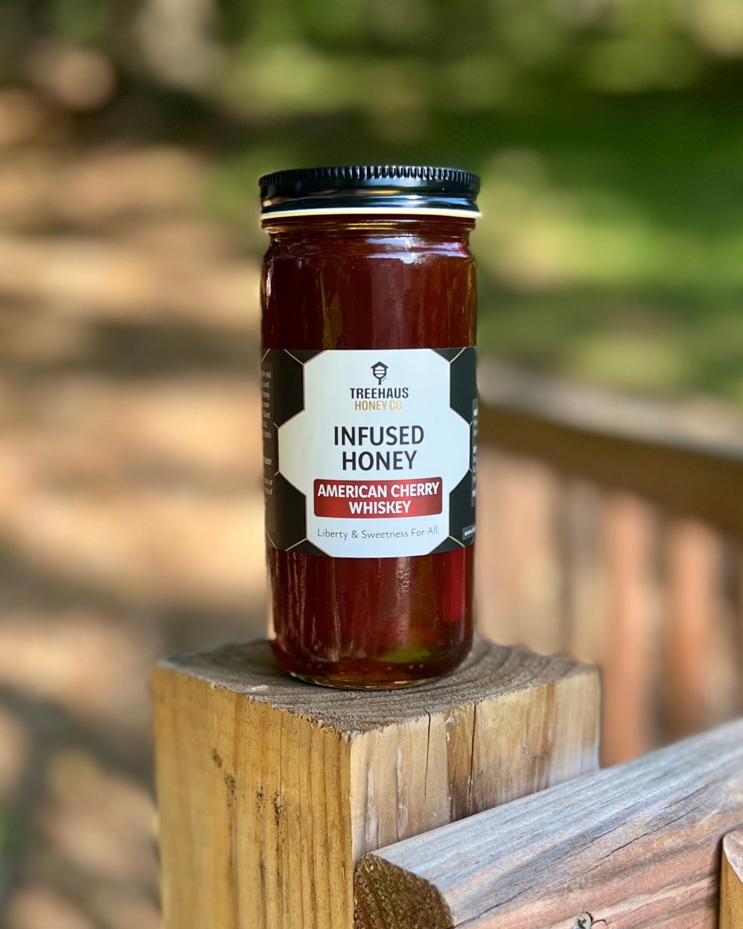 American Cherry Whiskey Honey