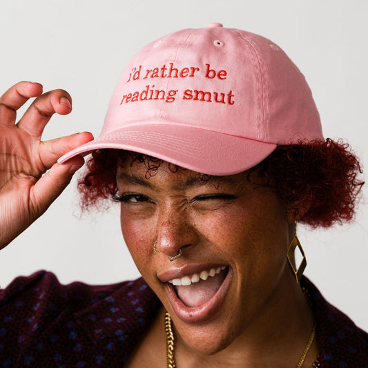 I'd Rather Be Reading Smut Baseball Hat