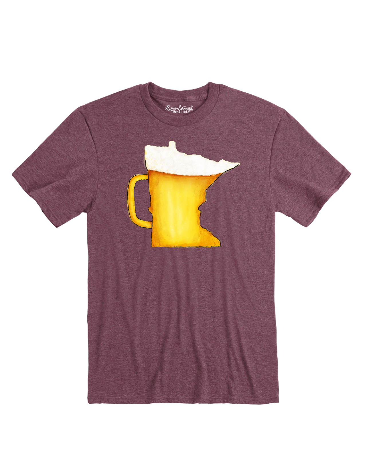 MN Beer T-shirt - Nice Enough Merch Co