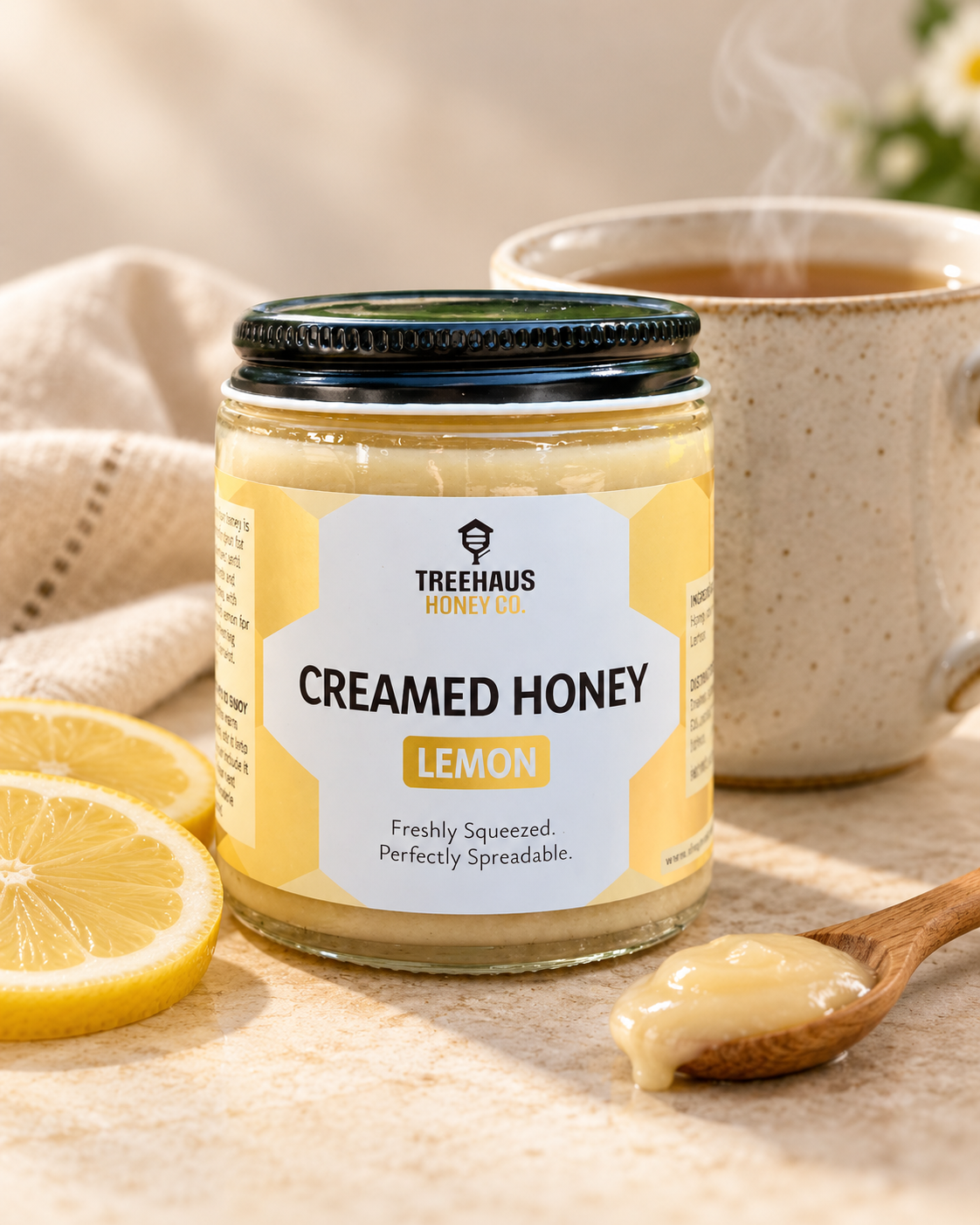 Lemon Creamed Honey