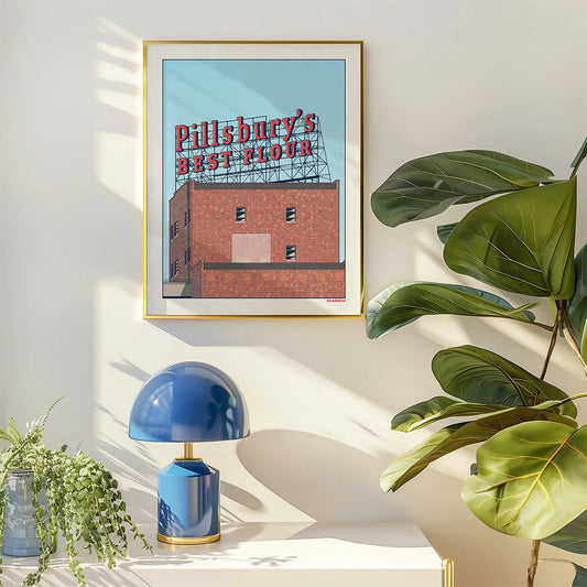 Pillsbury Flour Sign