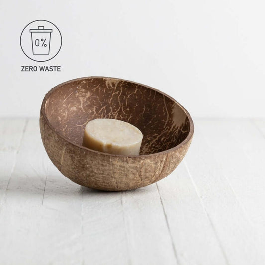 natural coconut shave bowl