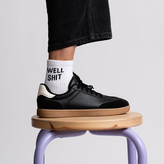 Well Shit Quarter Crew Socks