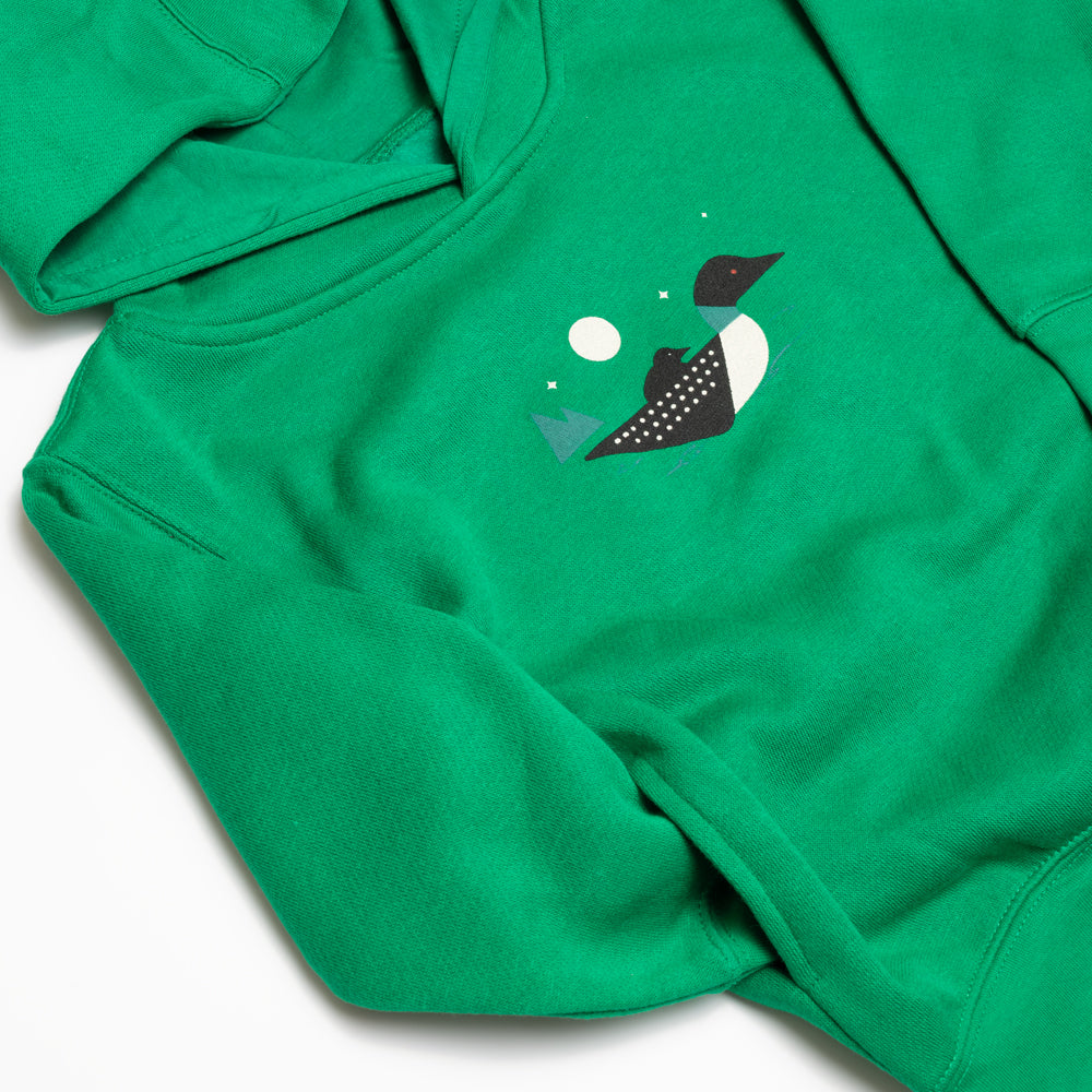 Baby Loon Calls Kids Hoodie
