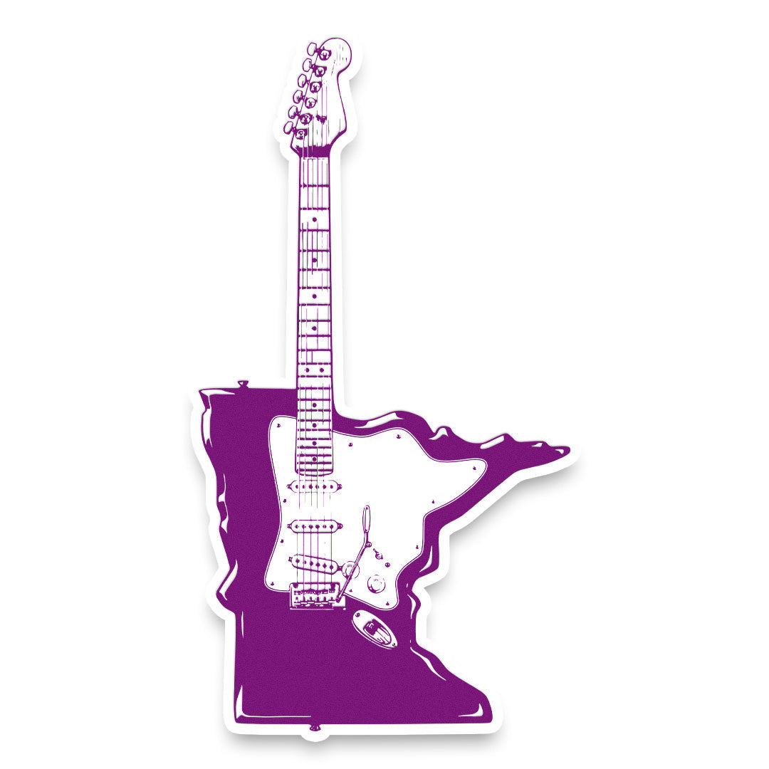 Land of 10,000 Strings -MN Guitar Sticker
