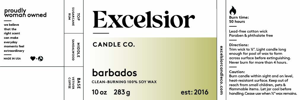 Barbados Soy Candle