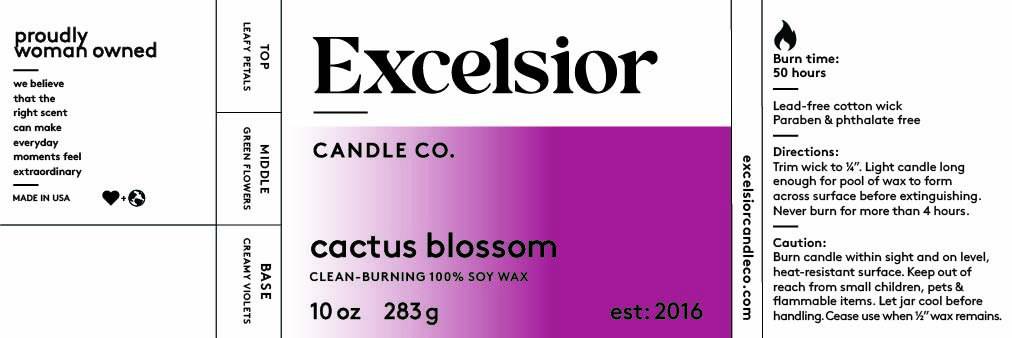 Cactus Blossom Soy Candle