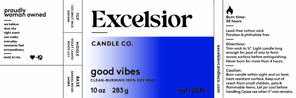 Good Vibes Soy Candle