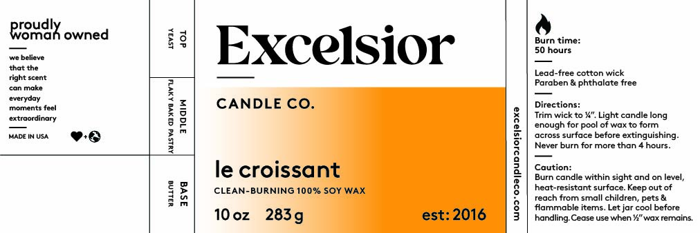 Le Croissant Soy Candle