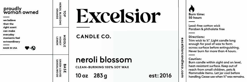 Neroli Blossom Soy Candle