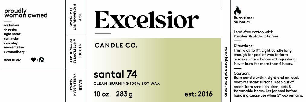 Santal 74 Soy Candle