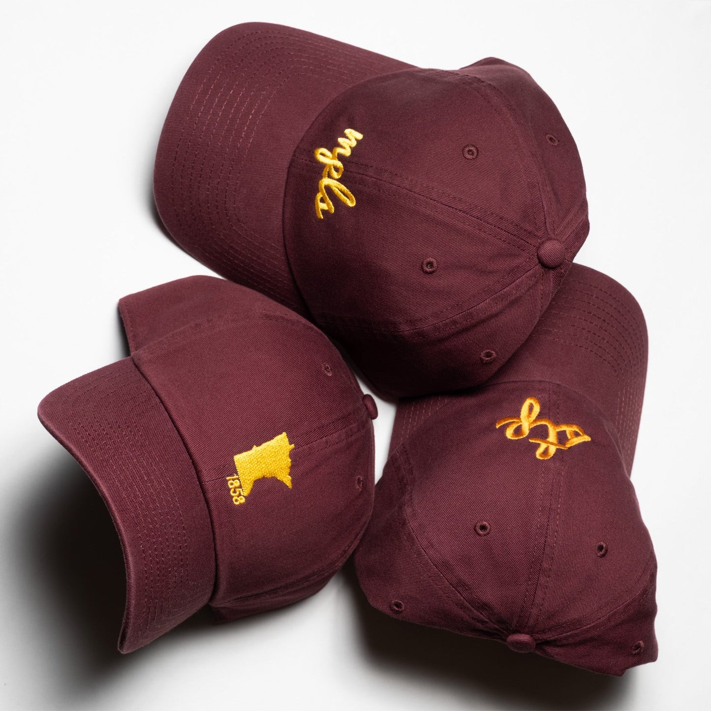 STP (St. Paul) Script Hat- Maroon & Gold