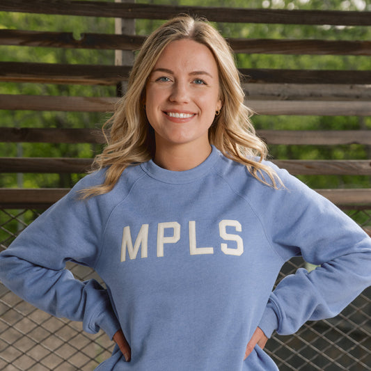MPLS Sweatshirt - Blue Lavender