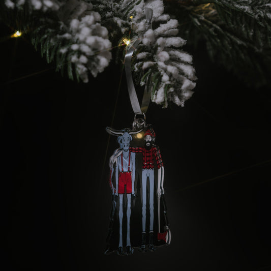 Paul + Babe- Ornament