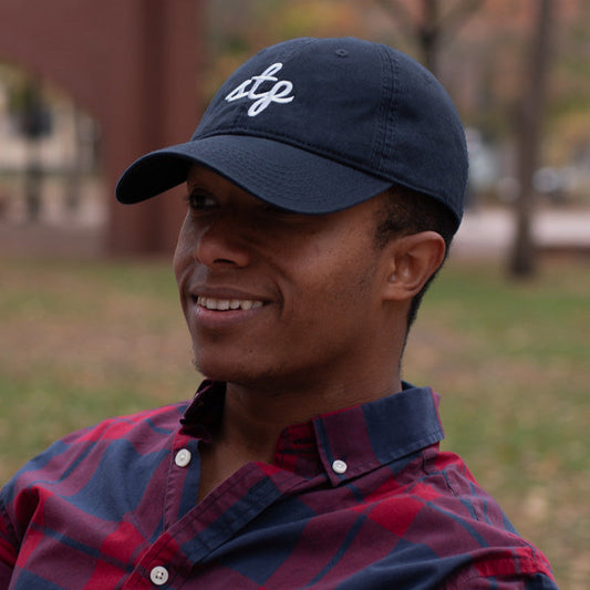 STP (St. Paul) Script Hat- Navy