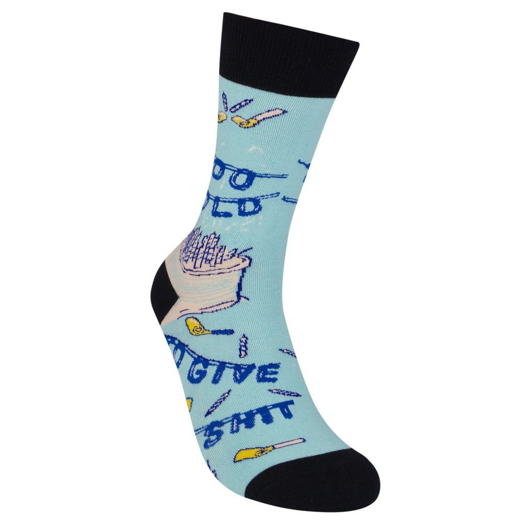 Too Old to Give a Shit Socks