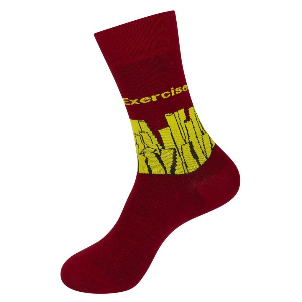 Exercise? I Thought You Said Extra Fries Socks