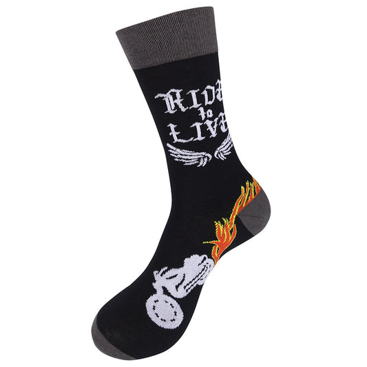 Live to Ride, Ride To Live Motorcycle Socks