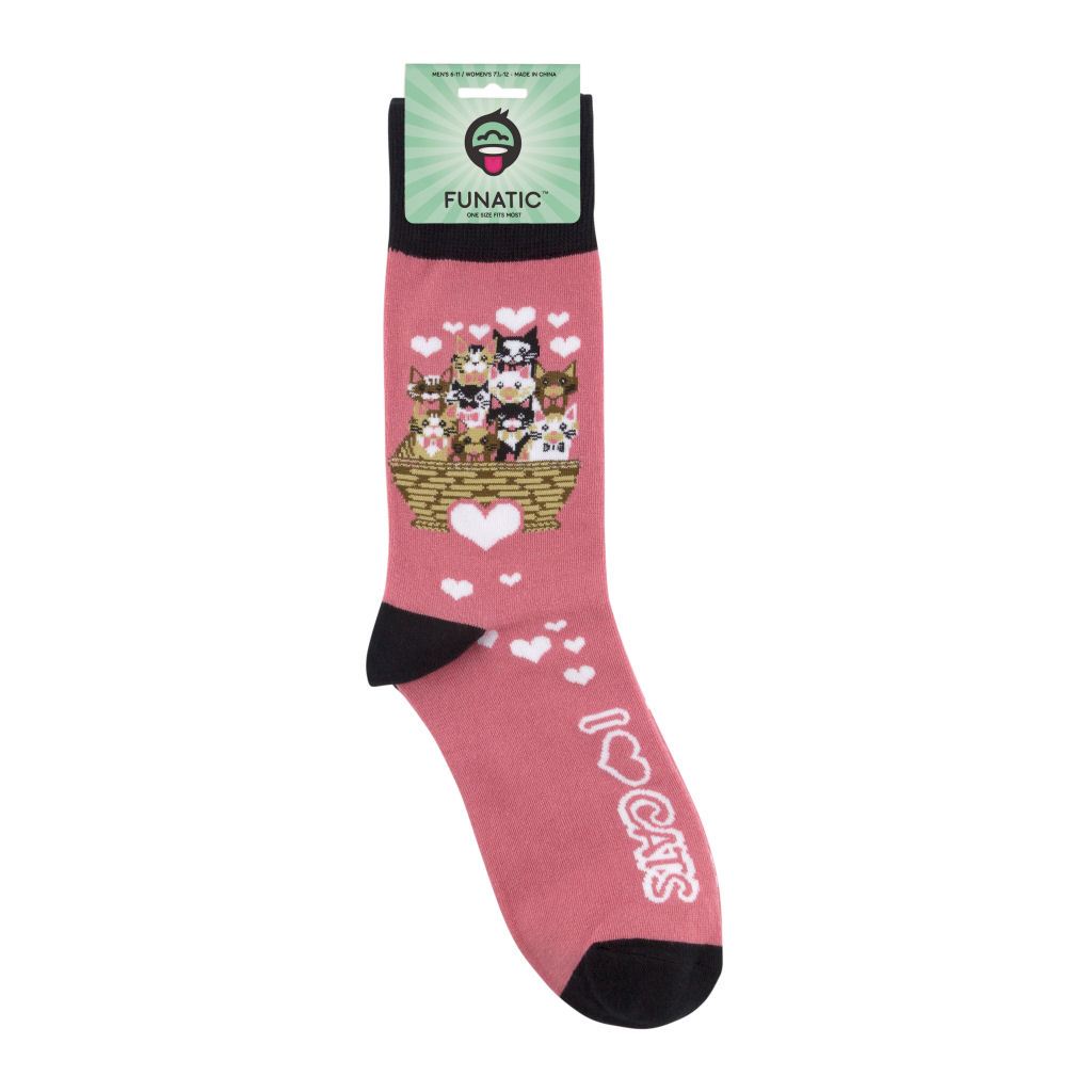 I Love Cats Socks
