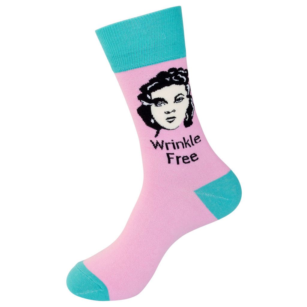 Wrinkle Free, Resting Bitch Face Keeps Me Pretty Funny Botox Socks