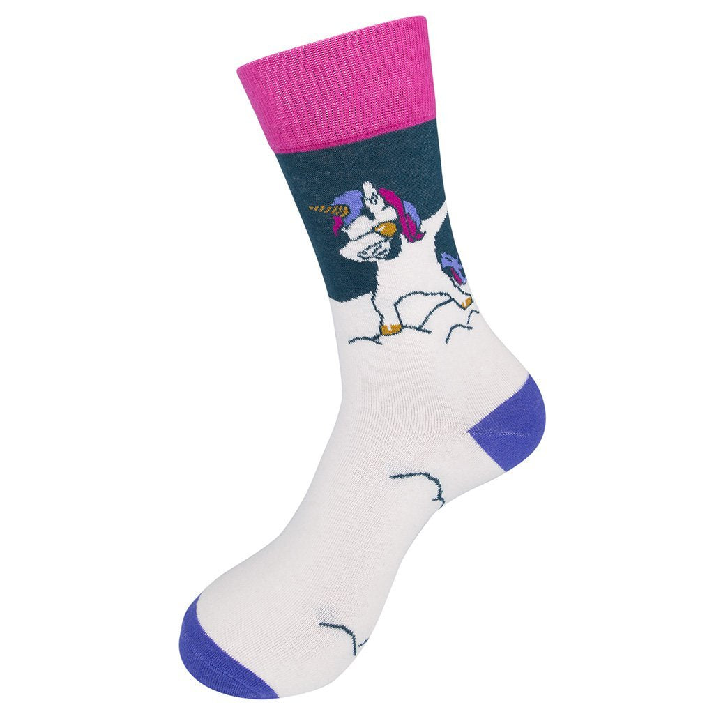 Dabbing Unicorn Socks