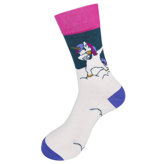 Dabbing Unicorn Socks