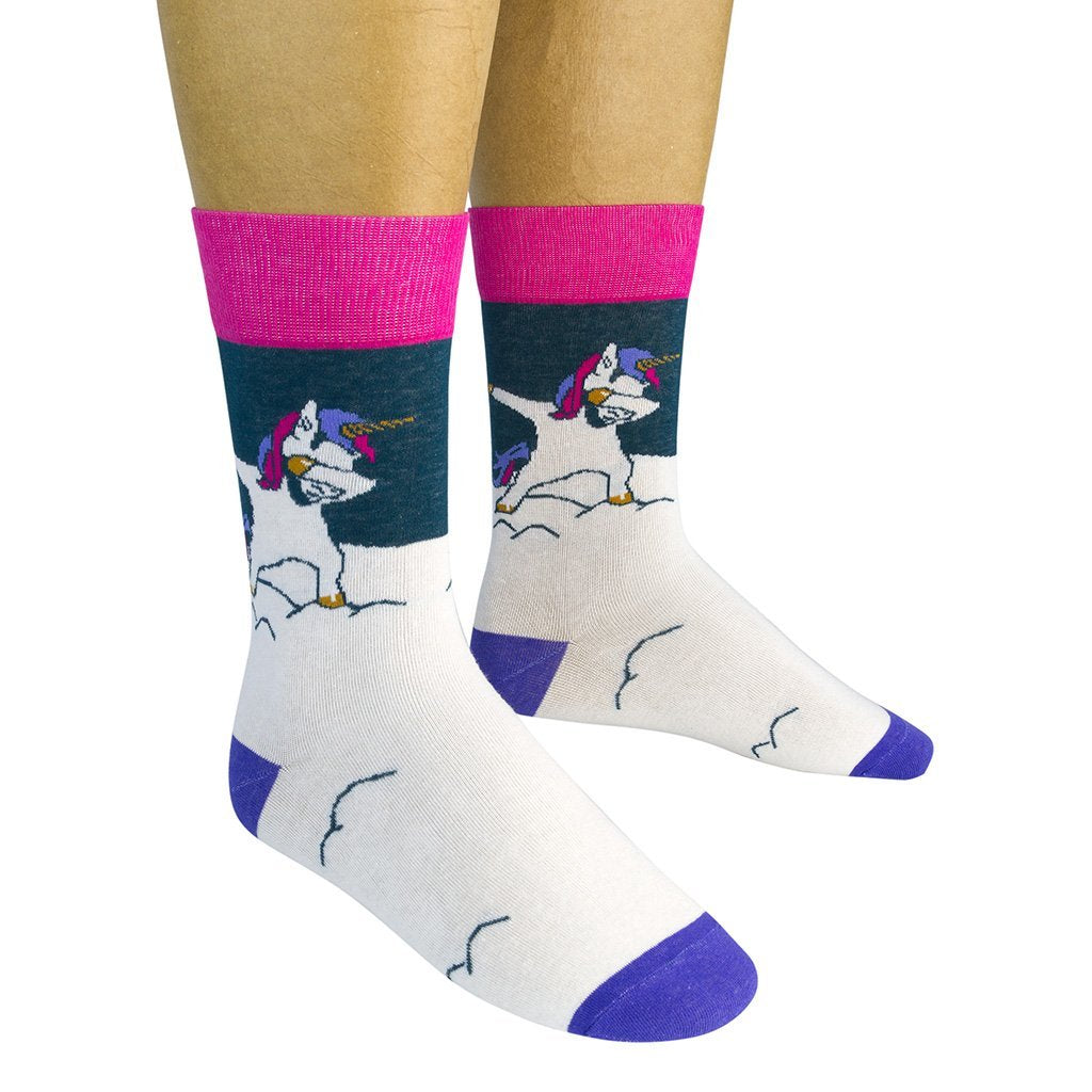 Dabbing Unicorn Socks